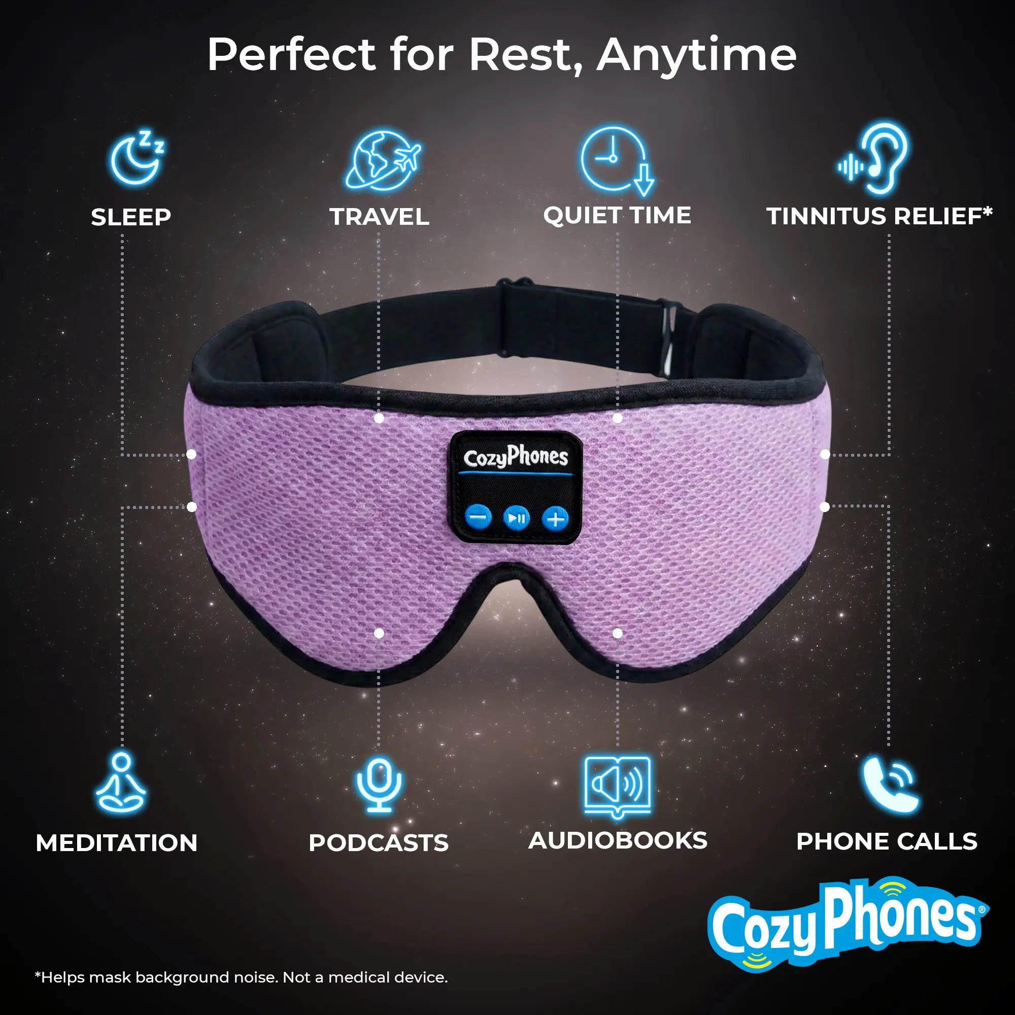 Wireless Bluetooth Eye Mask